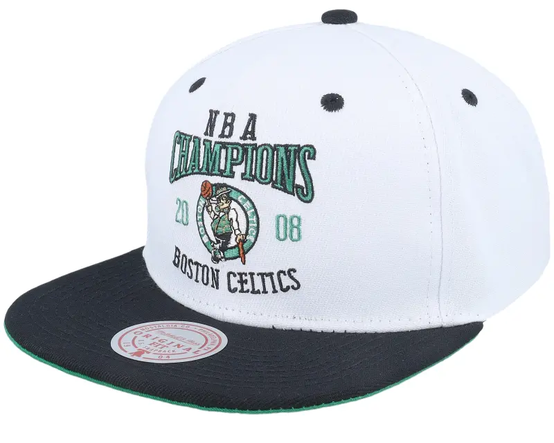 Mitchell & Ness Boston Celtics Champ Series White/Black Snapback online