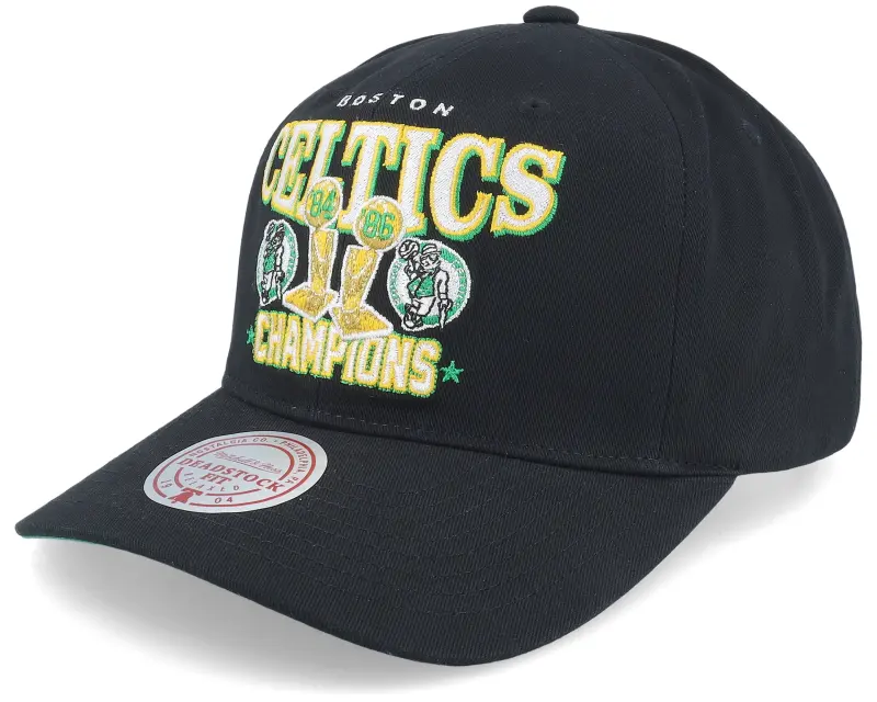 Mitchell & Ness Boston Celtics Champions Deadstock Black Adjustable online