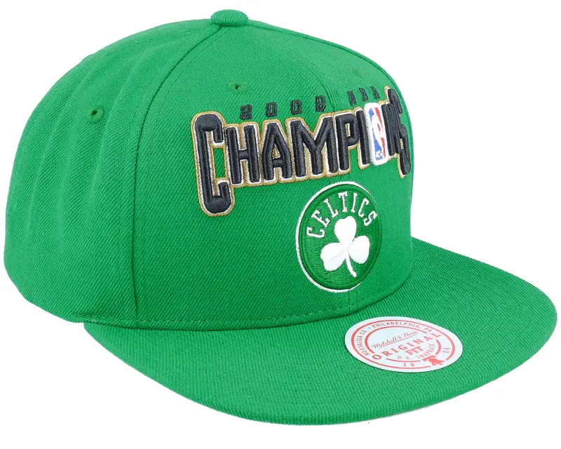 Mitchell & Ness Boston Celtics Champs 08 HWC Green Snapback online