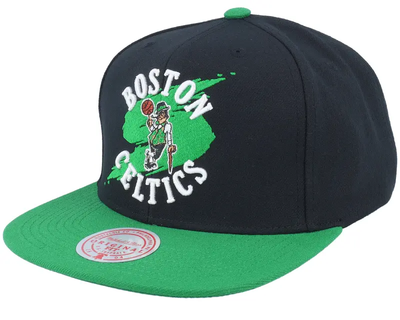 Mitchell & Ness Boston Celtics Circle Splash Black Snapback online