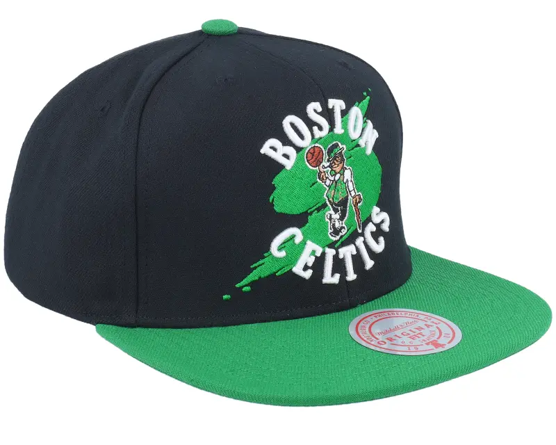 Mitchell & Ness Boston Celtics Circle Splash Black Snapback online