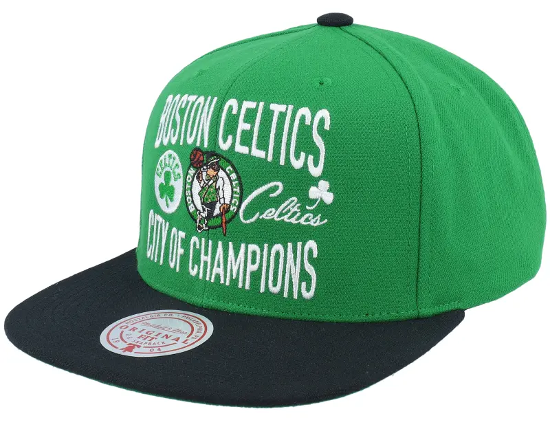 Mitchell & Ness Boston Celtics City Love Green/Black Snapback online