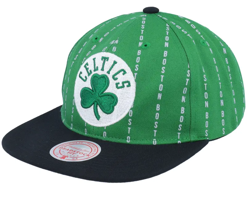 Mitchell & Ness Boston Celtics City Pinstripe Deadstock Green Snapback online