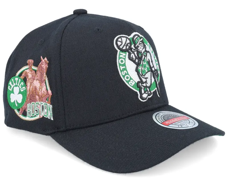 Mitchell & Ness Boston Celtics Classic Custom Patch Black Adjustable online
