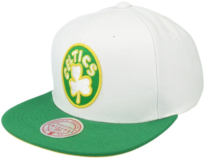 Mitchell & Ness Boston Celtics Core Basic White/Green Snapback online