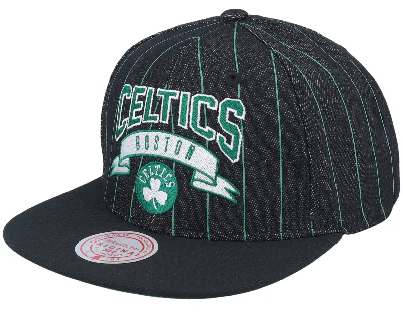 Mitchell & Ness Boston Celtics Dem Stripes Black Snapback online