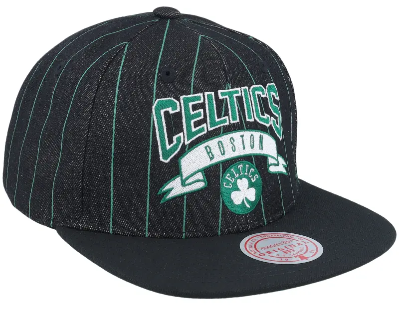 Mitchell & Ness Boston Celtics Dem Stripes Black Snapback online