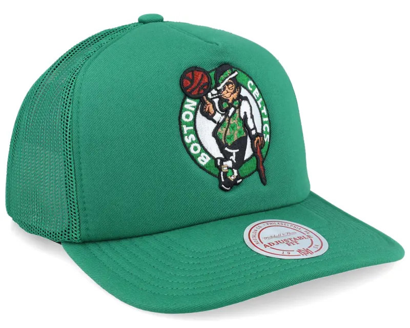 Mitchell & Ness Boston Celtics Evergreen Green Trucker online