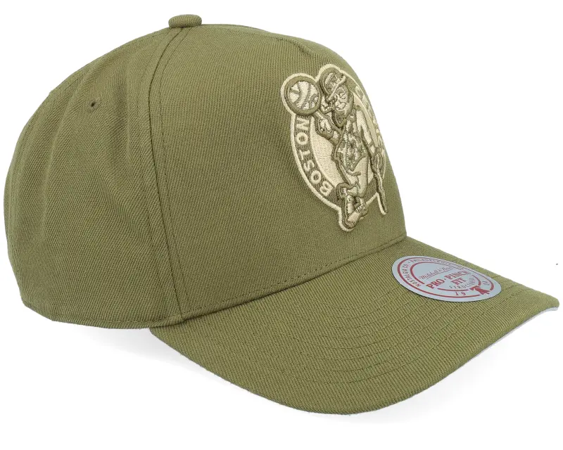 Mitchell & Ness Boston Celtics Fashion Basic Pro Olive A-Frame Adjustable online