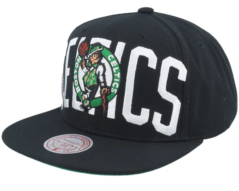 Mitchell & Ness Boston Celtics Full Frontal Black Snapback online