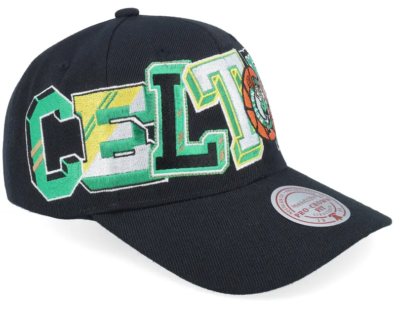 Mitchell & Ness Boston Celtics Hyper Type Pro Black Adjustable online