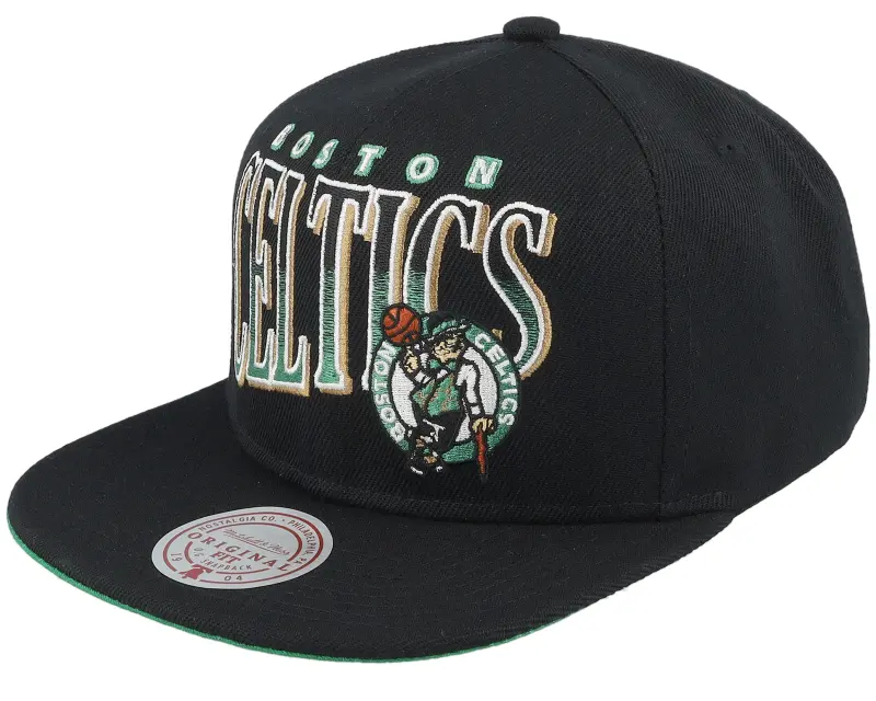 Mitchell & Ness Boston Celtics Line Work Black Snapback online