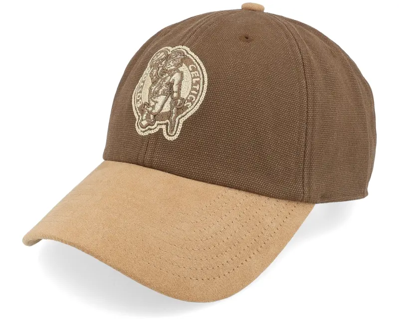 Mitchell & Ness Boston Celtics Lux Chain Vintage Brown/Tan Dad Cap online