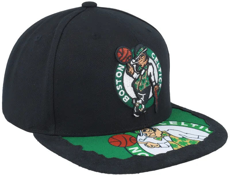 Mitchell & Ness Boston Celtics Munch Time Black Snapback online