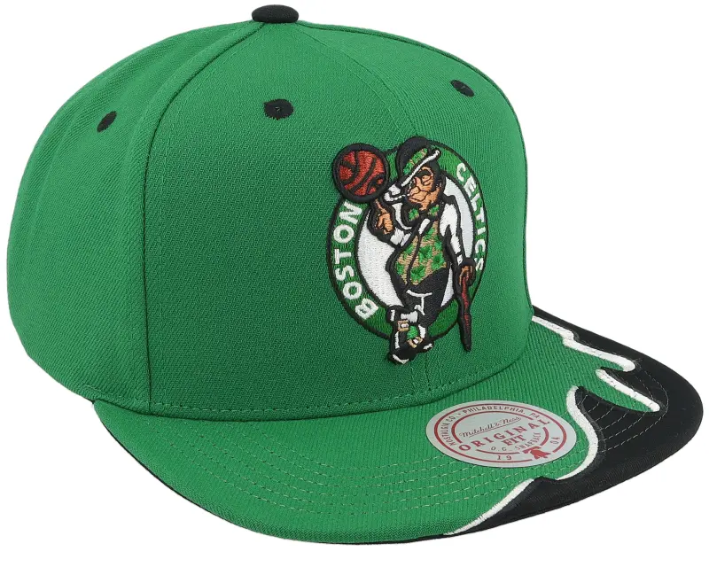 Mitchell & Ness Boston Celtics Rising Tide Green Snapback online