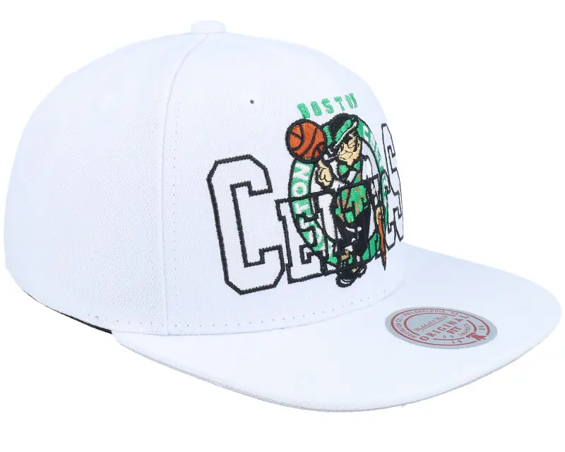 Mitchell & Ness Boston Celtics See Through White Snapback online