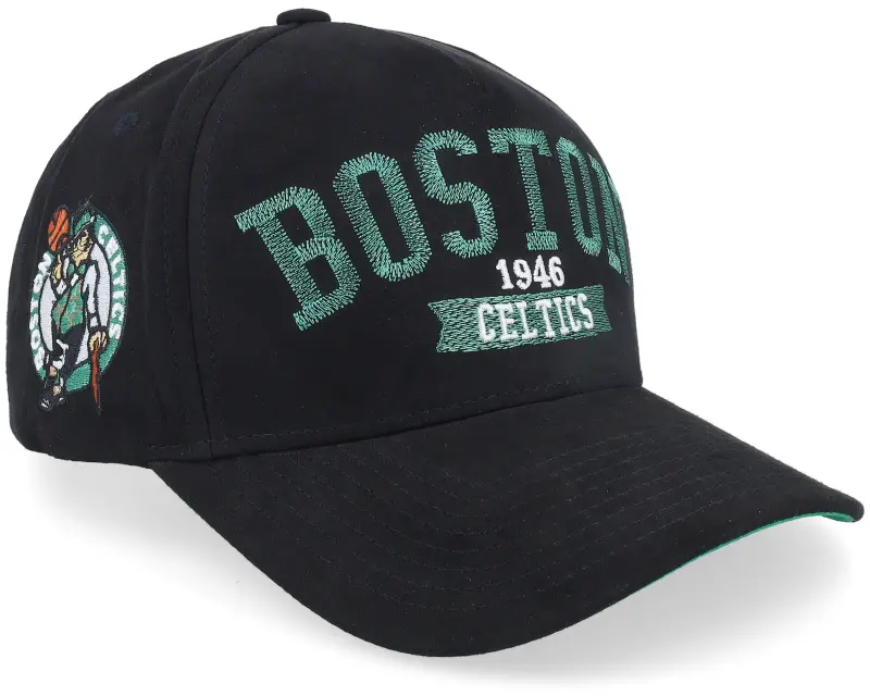 Mitchell & Ness Boston Celtics Shady Suede Pro Black A-frame Adjustable online