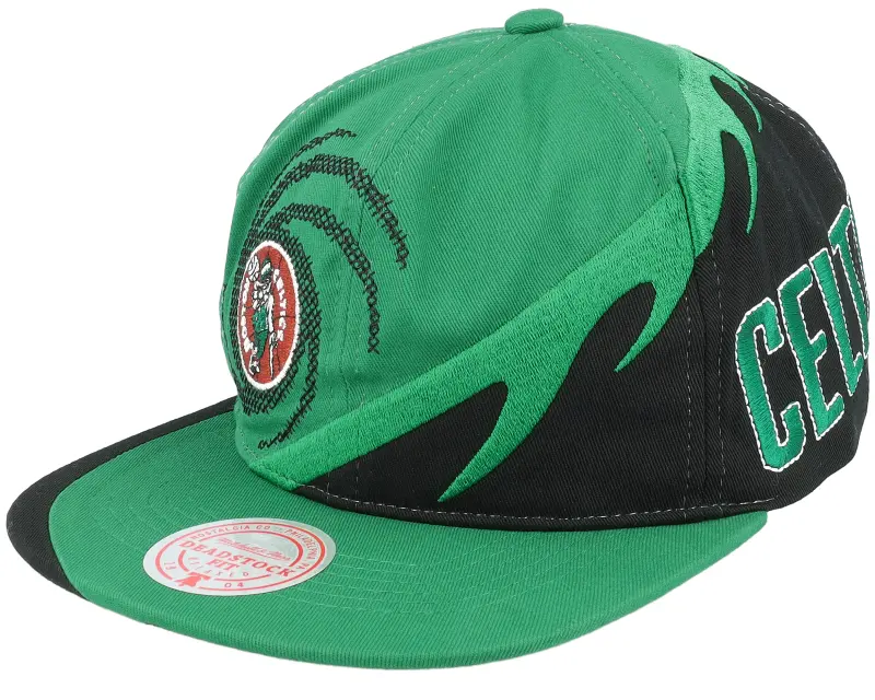 Mitchell & Ness Boston Celtics Spiral Deadstock Green Snapback online