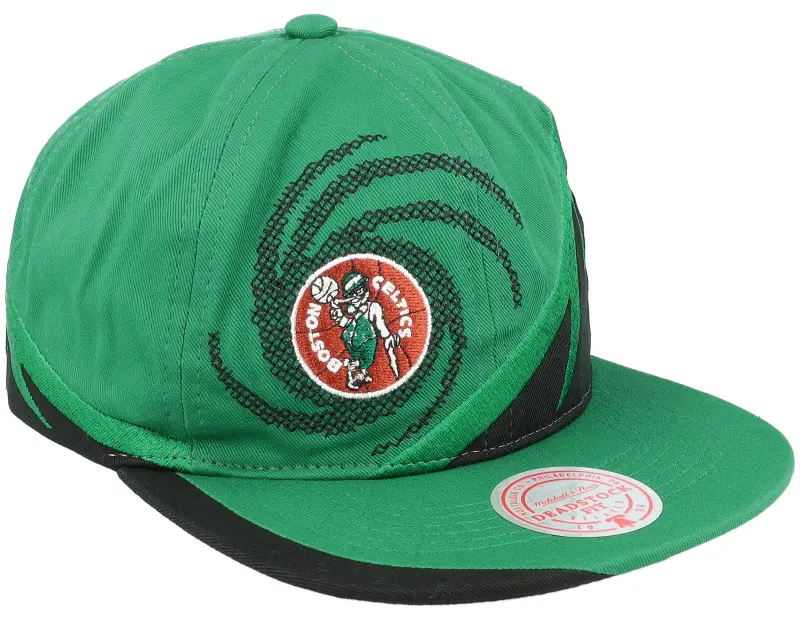 Mitchell & Ness Boston Celtics Spiral Deadstock Green Snapback online