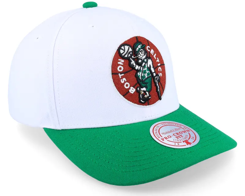 Mitchell & Ness Boston Celtics Team 2 Tone 2.0 Pro White/Green Adjustable online
