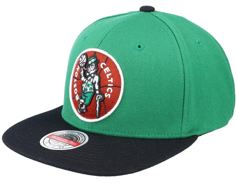 Mitchell & Ness Boston Celtics Team 2 Tone 2.0 Stretch Green/Black Snapback online