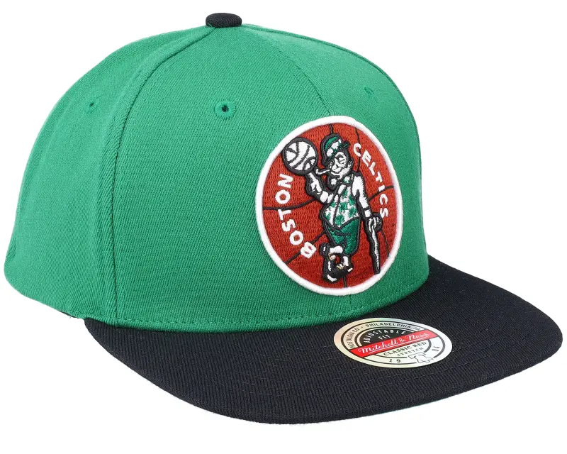 Mitchell & Ness Boston Celtics Team 2 Tone 2.0 Stretch Green/Black Snapback online