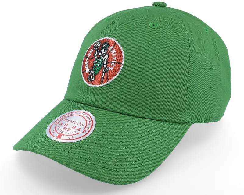Mitchell & Ness Boston Celtics Team Ground 2.0 Green Dad Cap online