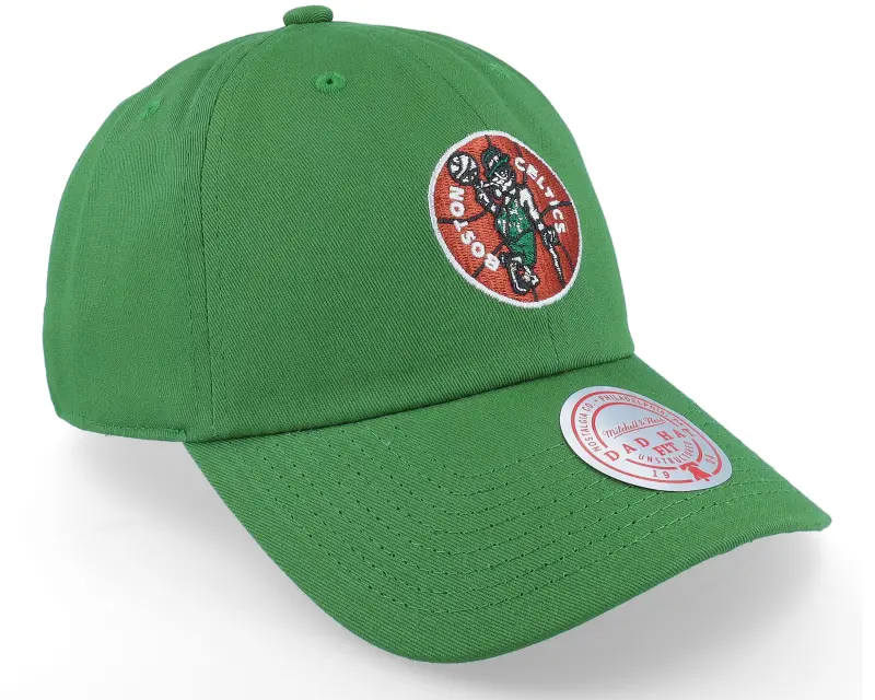 Mitchell & Ness Boston Celtics Team Ground 2.0 Green Dad Cap online