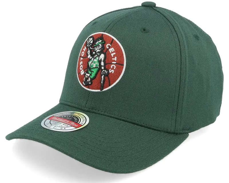 Mitchell & Ness Boston Celtics Team Logo Seasonal Classic Red Emerald Adjustable online