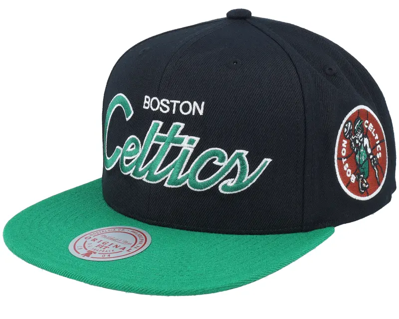 Mitchell & Ness Boston Celtics Team Script 2.0 Hwc Black/Green Snapback online
