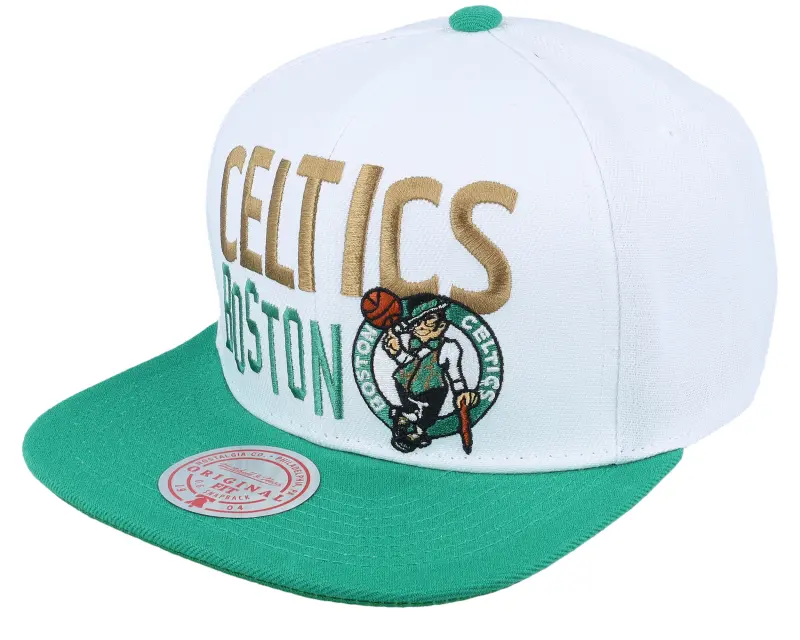 Mitchell & Ness Boston Celtics Toss Up White/Green Snapback online