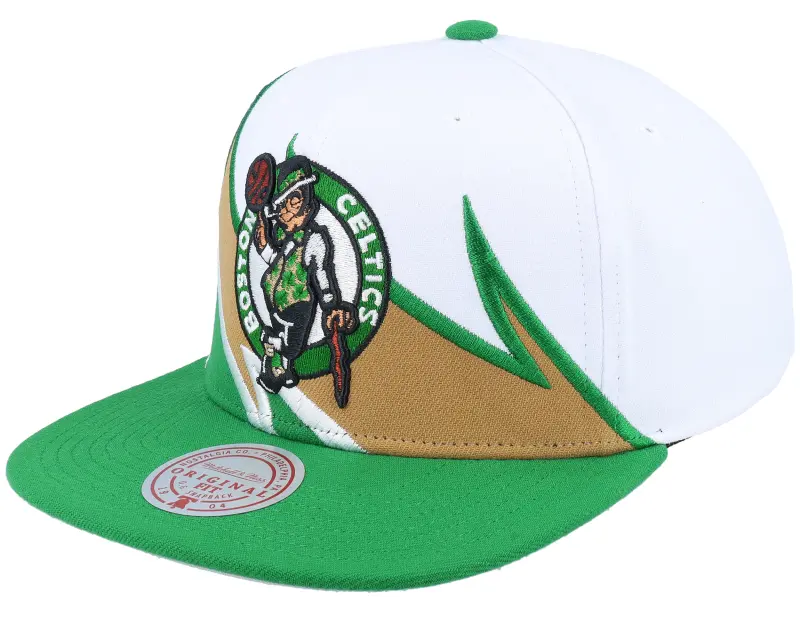 Mitchell & Ness Boston Celtics Waverunner White/Green Snapback online