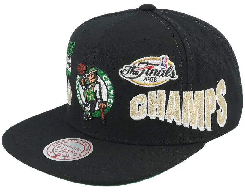 Mitchell & Ness Boston Celtics World Champs Black Snapback online
