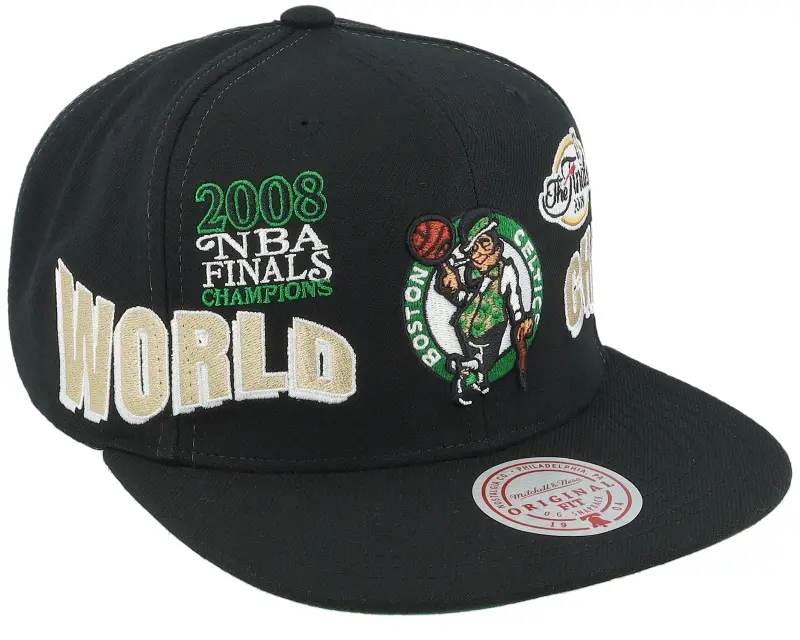 Mitchell & Ness Boston Celtics World Champs Black Snapback online
