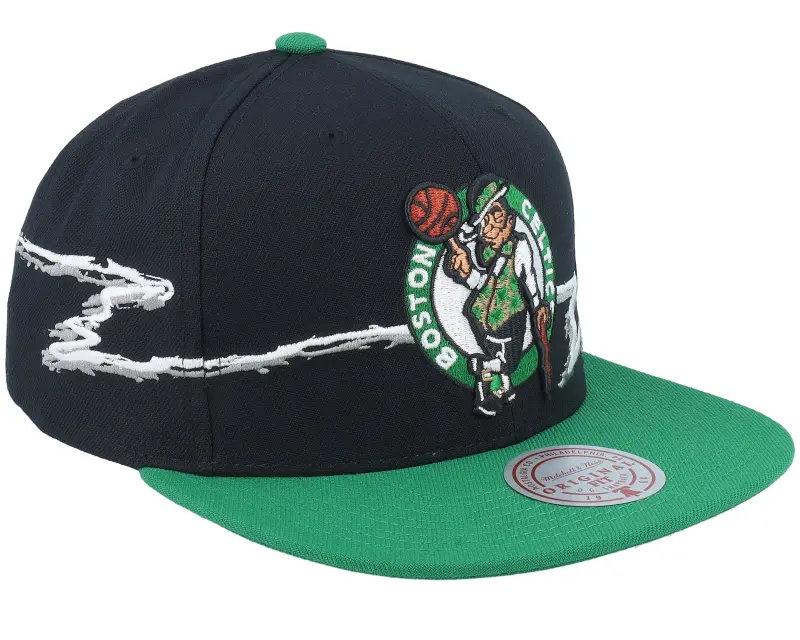 Mitchell & Ness Boston Celtics Xlife Line Black/Green Snapback online