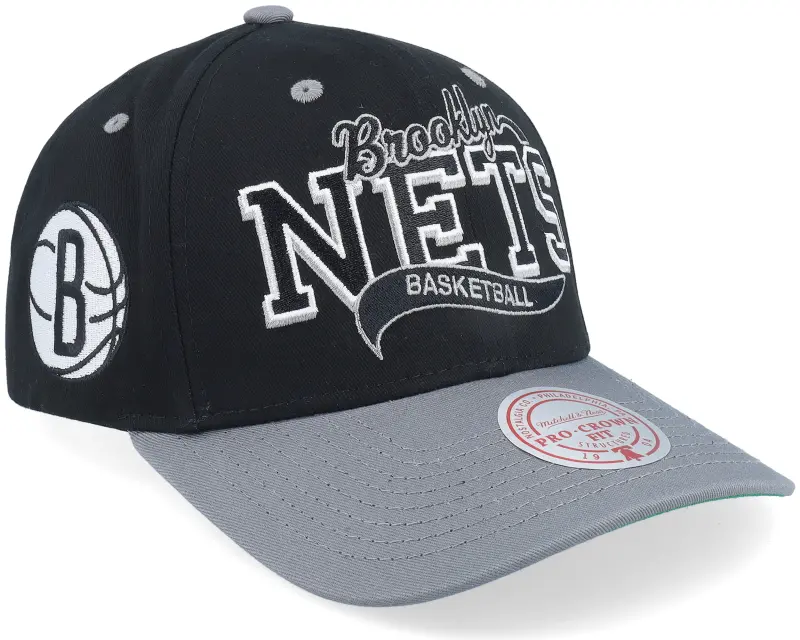 Mitchell & Ness Brooklyn Nets Beautiful Chaos Pro Black Black/Grey Adjustable online