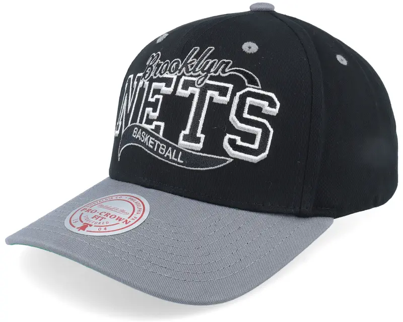 Mitchell & Ness Brooklyn Nets Beautiful Chaos Pro Black Black/Grey Adjustable online