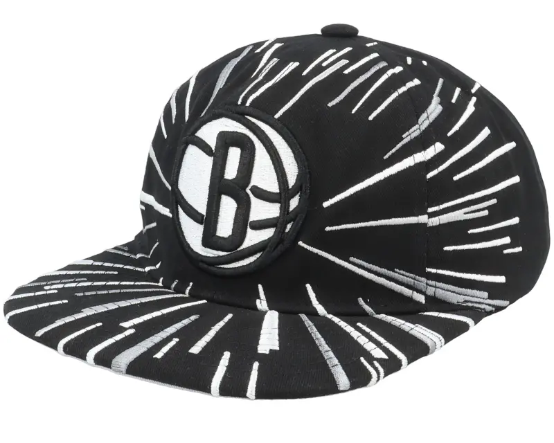Mitchell & Ness Brooklyn Nets Burst Deadstock Black Snapback online