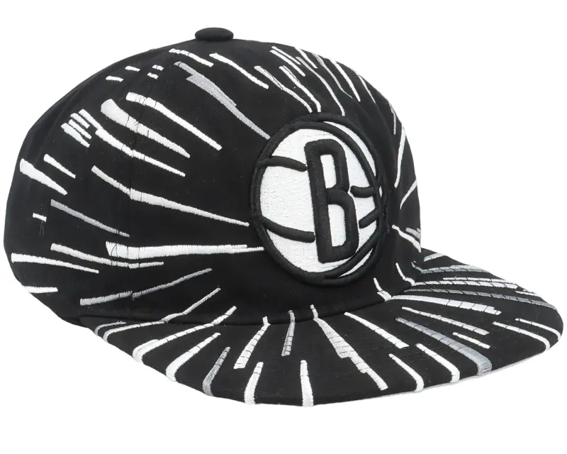 Mitchell & Ness Brooklyn Nets Burst Deadstock Black Snapback online