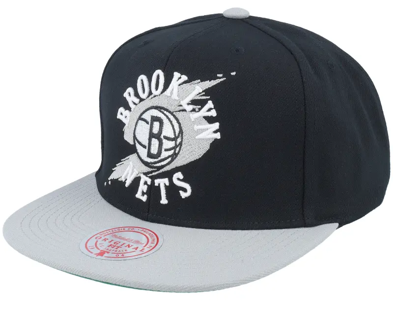 Mitchell & Ness Brooklyn Nets Circle Splash Black Snapback online