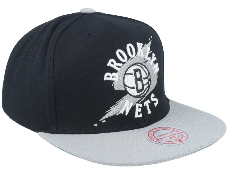 Mitchell & Ness Brooklyn Nets Circle Splash Black Snapback online