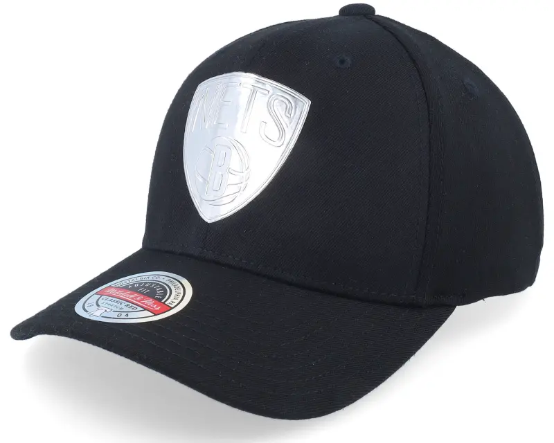 Mitchell & Ness Brooklyn Nets Cyber Red Snapback Black Adjustable online