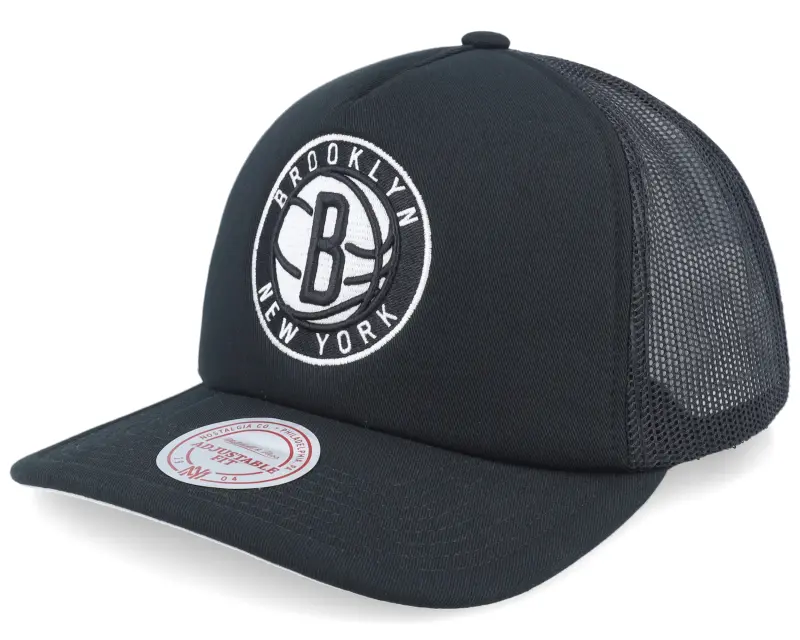 Mitchell & Ness Brooklyn Nets Evergreen Black Trucker online