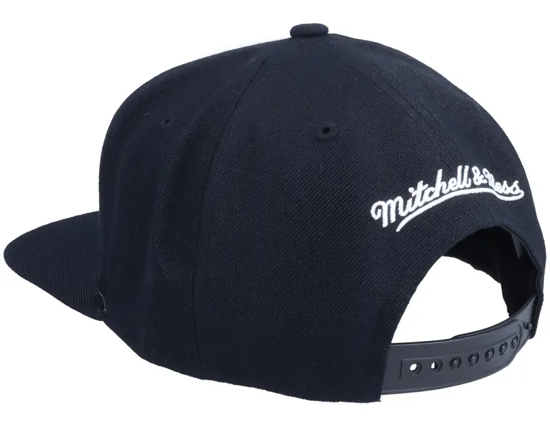 Mitchell & Ness Brooklyn Nets Front Post White/Black Snapback online