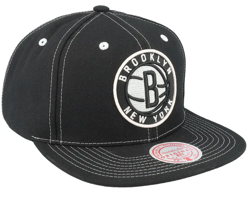 Mitchell & Ness Brooklyn Nets Glow Up Black Snapback online