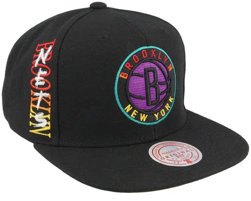 Mitchell & Ness Brooklyn Nets High Grade Black Snapback online