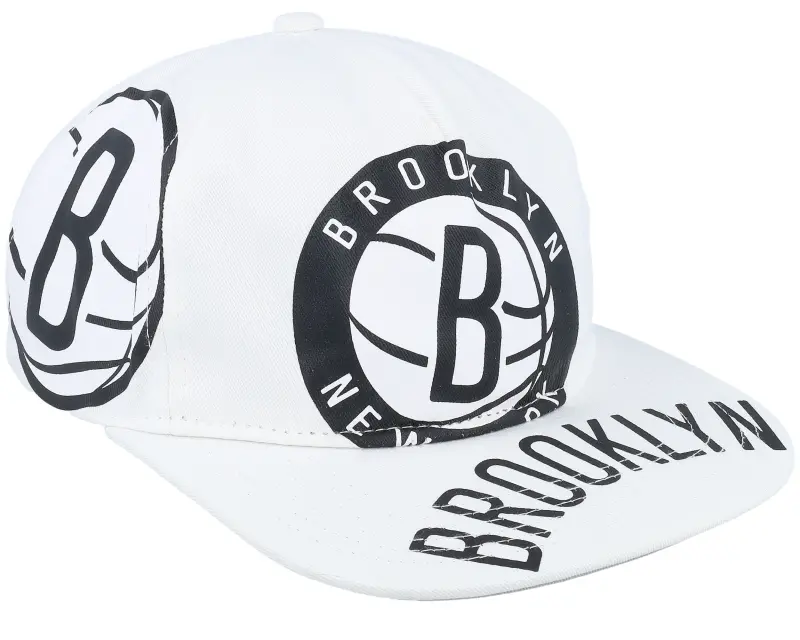 Mitchell & Ness Brooklyn Nets In Your Face Deadstock White Snapback online