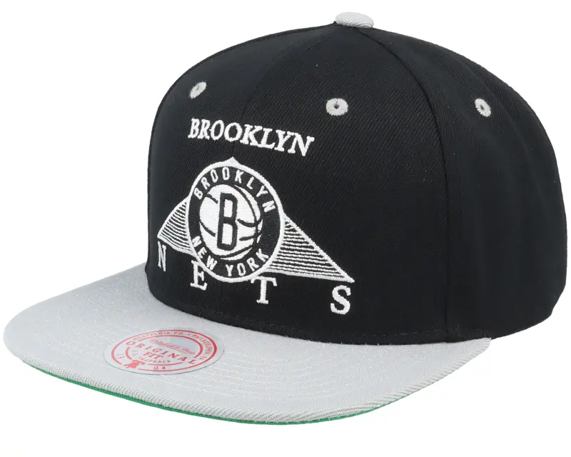 Mitchell & Ness Brooklyn Nets Monument Black/Grey Snapback online