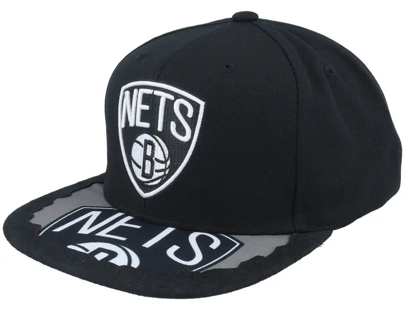 Mitchell & Ness Brooklyn Nets Munch Time Black Snapback online
