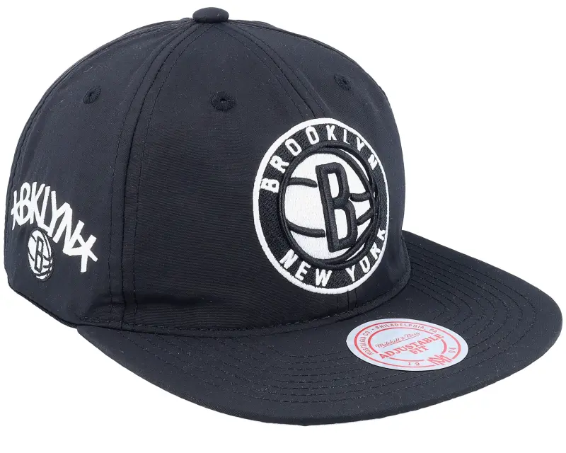 Mitchell & Ness Brooklyn Nets Nylon Szn Deadstock Black Snapback online